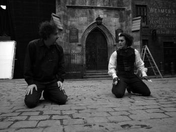 Depp y Burton en Sweeney Todd